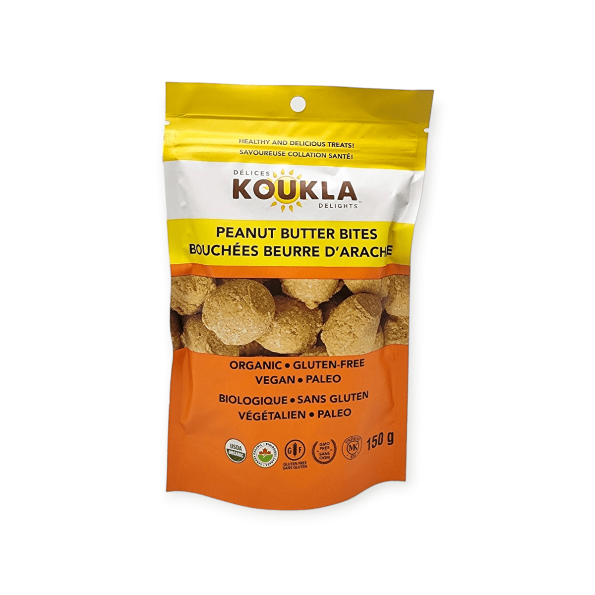 Koukla Delights Peanut Butter Bites (150g)