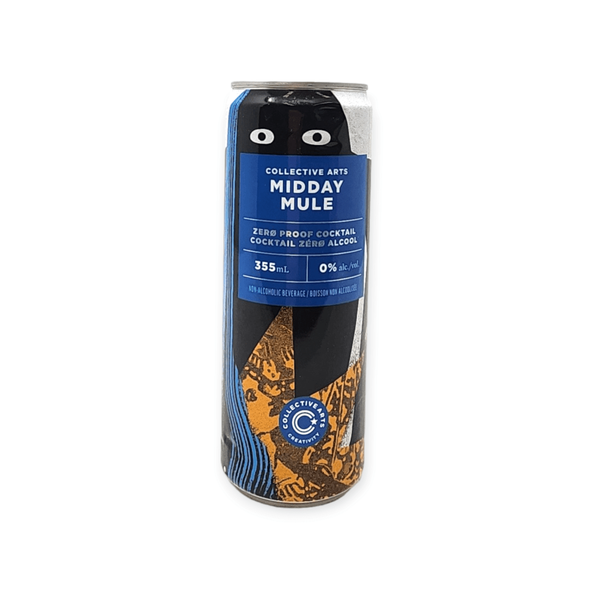 Collective Arts Midday Mule Zero Proof Cocktail (355mL)