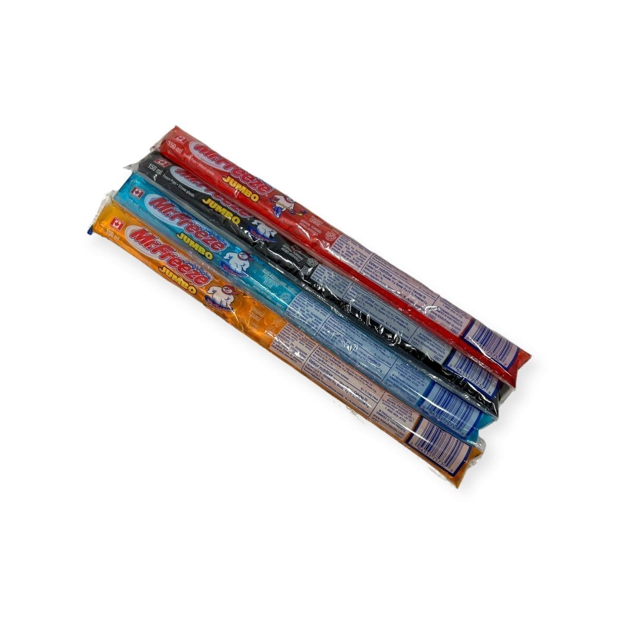Mr. Freeze Jumbo Variety Freezies (150mL)