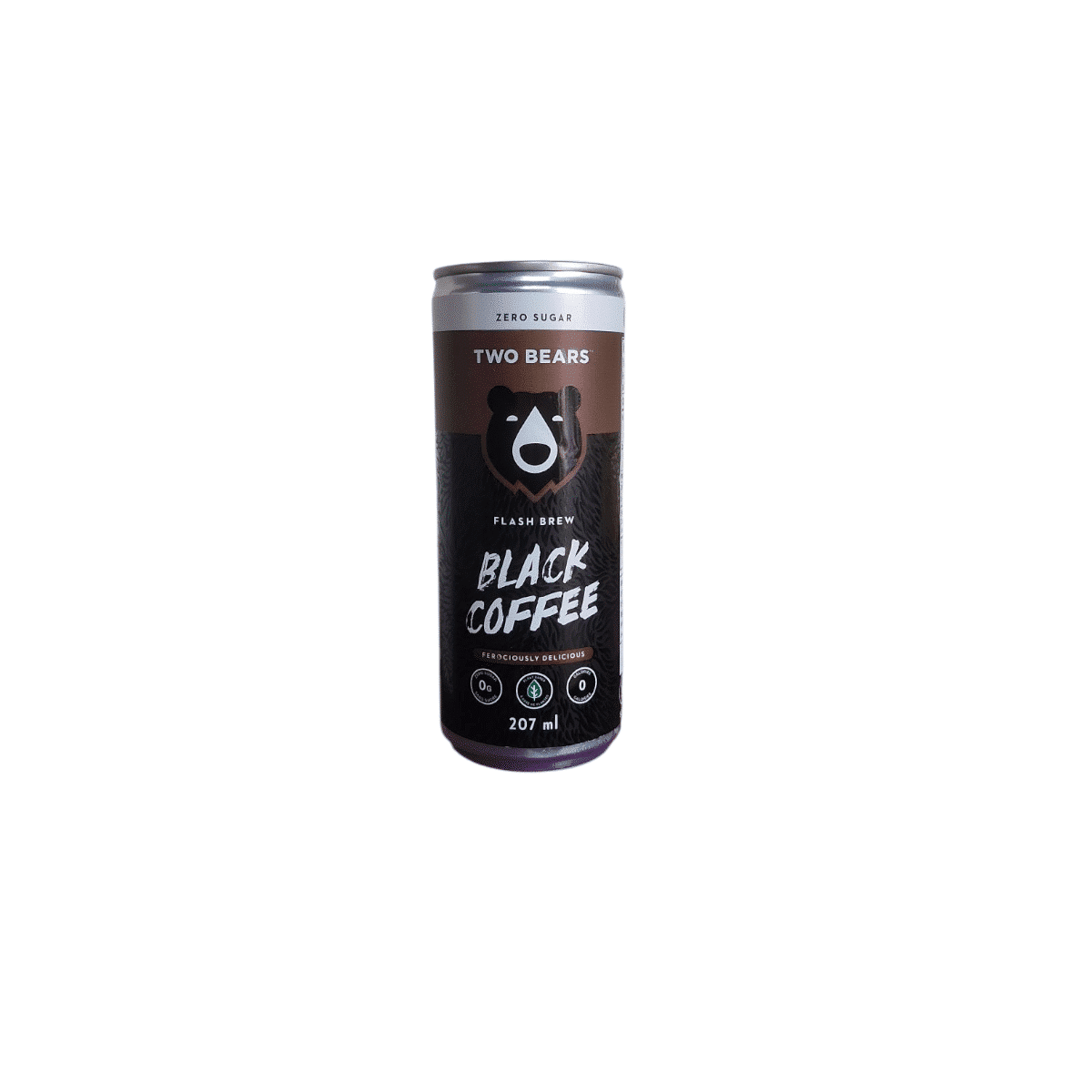 Two Bears Flash Brew Black Coffee (207mL)