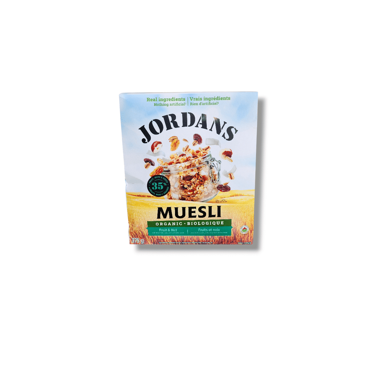 Jordans Organic Muesli Fruit &amp; Nut Medley (375g)