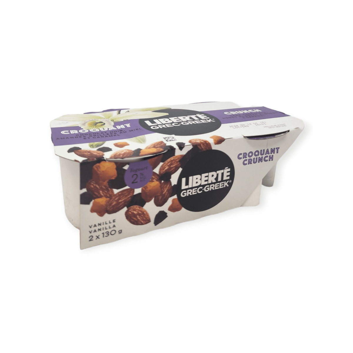 Liberte Greek Crunch Yogurt (2x130g)