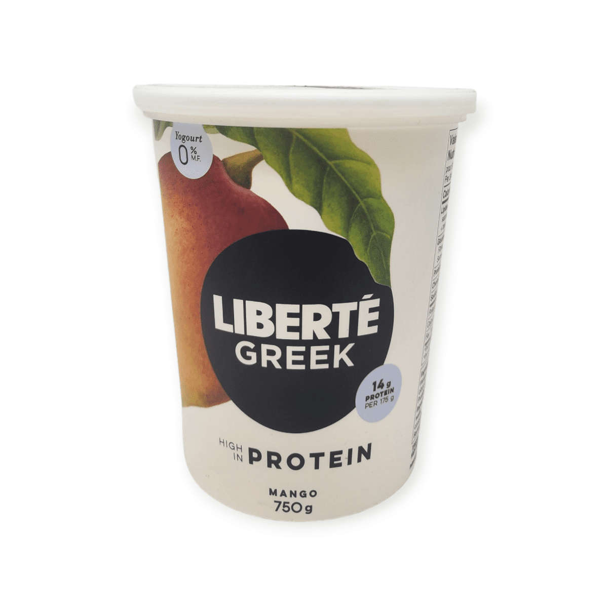 Liberte Greek High Protein Mango Yogurt 0% (750g)