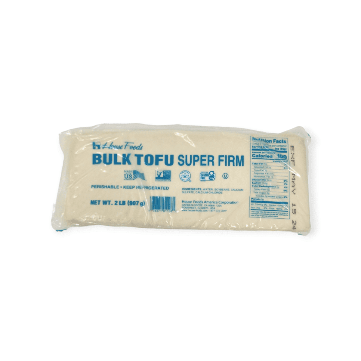 House Foods Bulk Tofu Super Firm (907g)