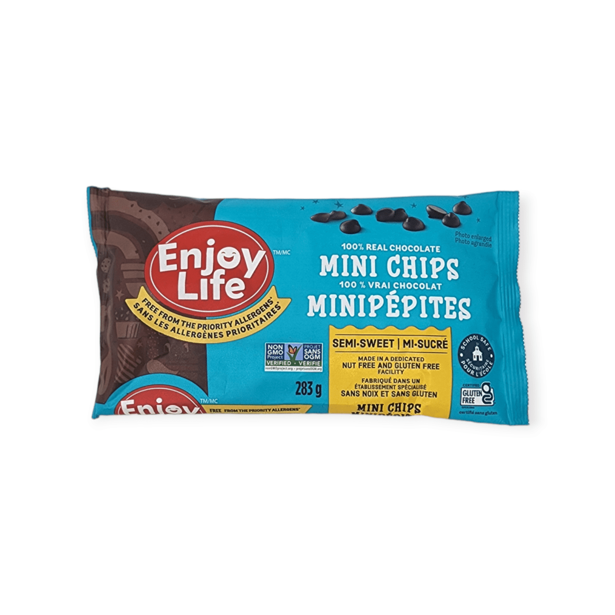 Enjoy Life Mini Chocolate Chips Semi- Sweet (283g)