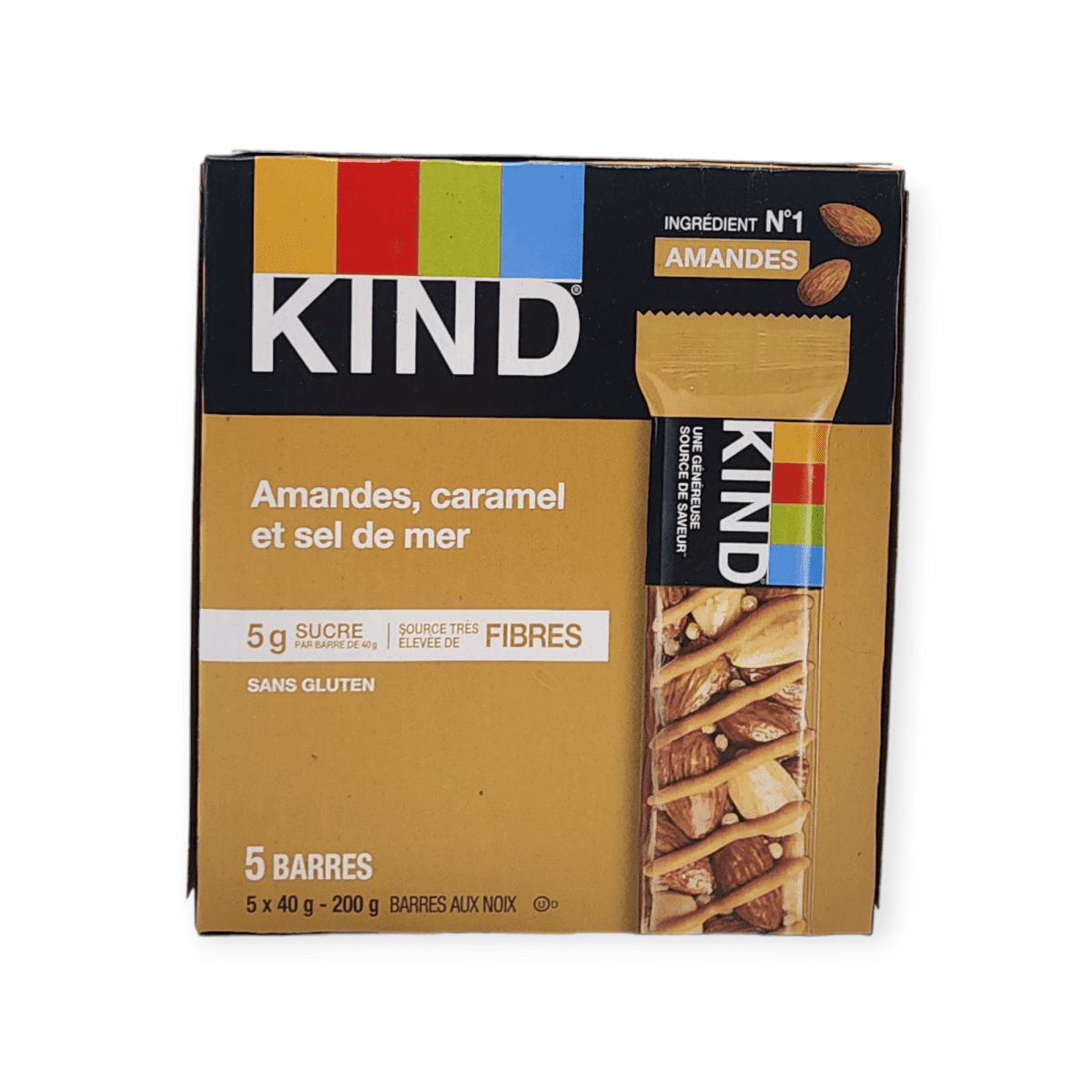 Kind Almond Caramel & Sea Salt (5x40g)