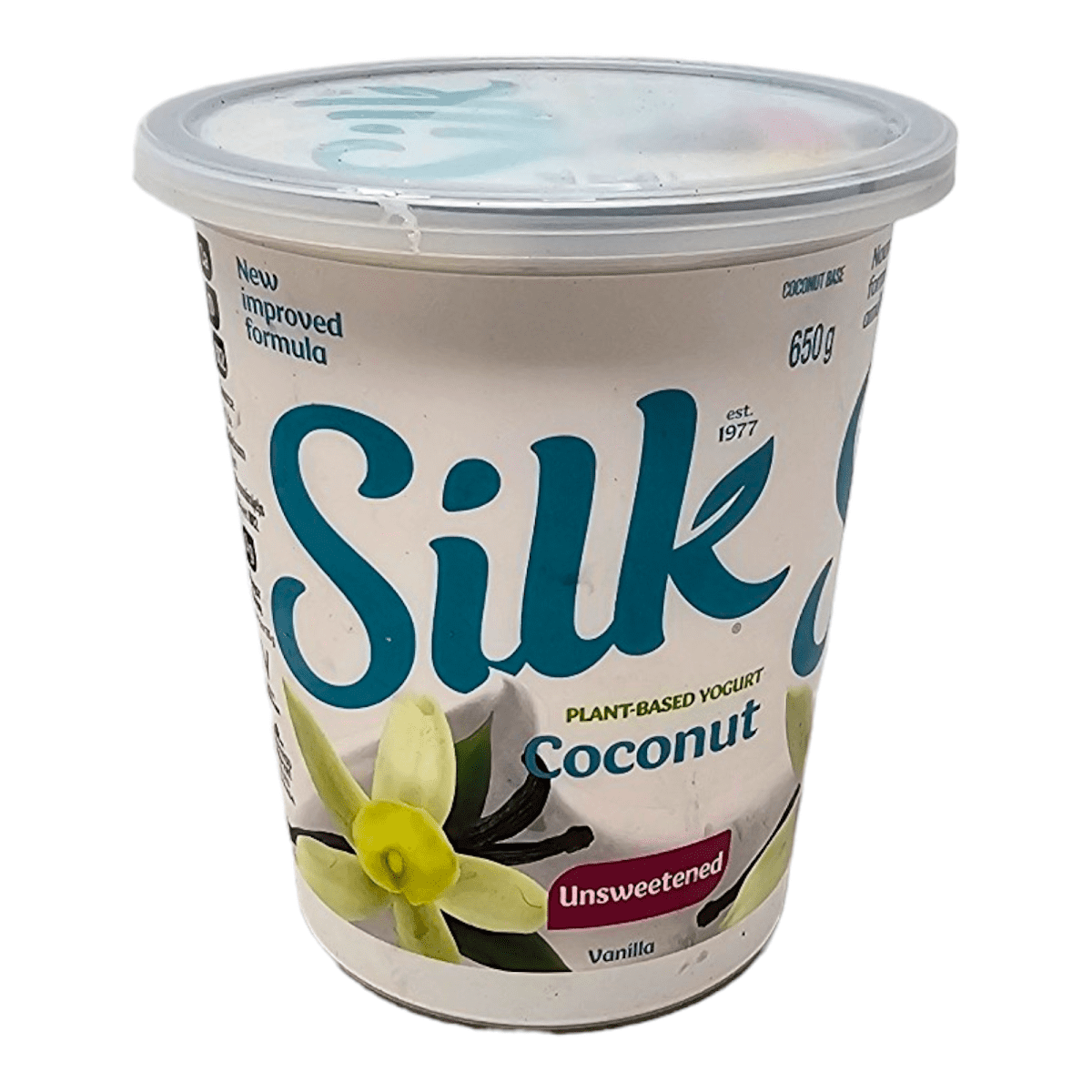 Silk Plant Based Coconut Unsweetened Vanilla (650g) — on sale at Falcon Essentials Surrey