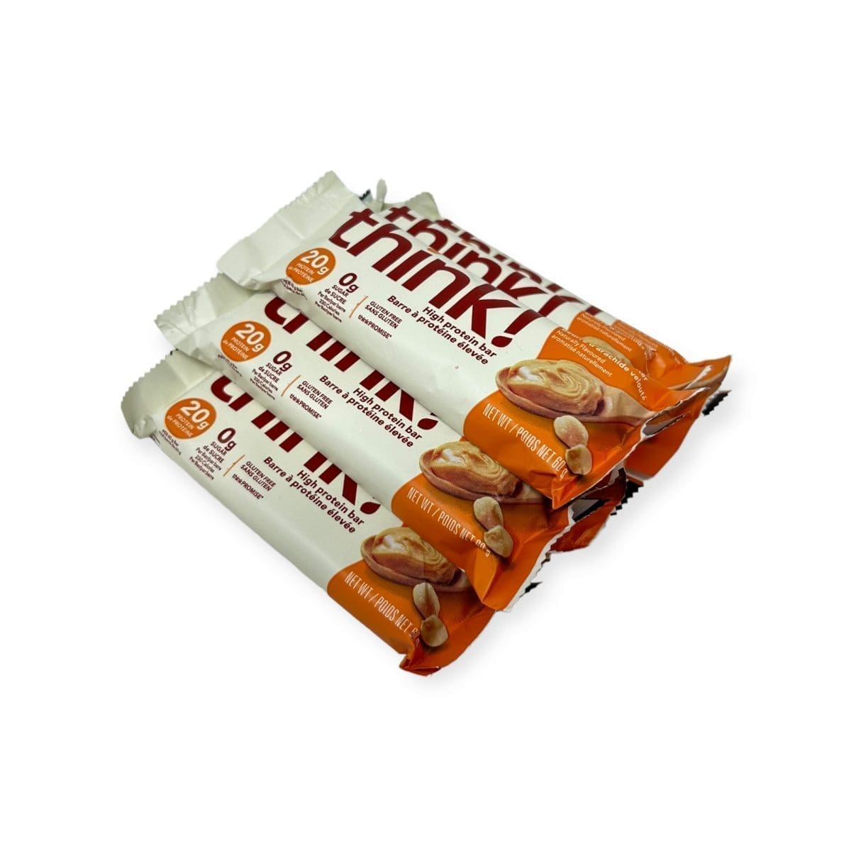 Think! High Protein Bar Creamy Peanut Butter (60g)