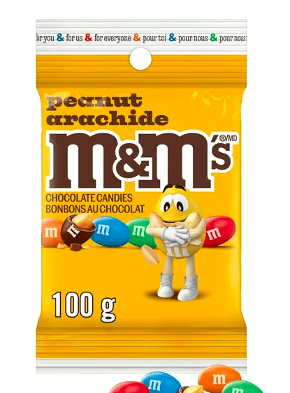 M&M's Chocolate Candy Peanut (100g)