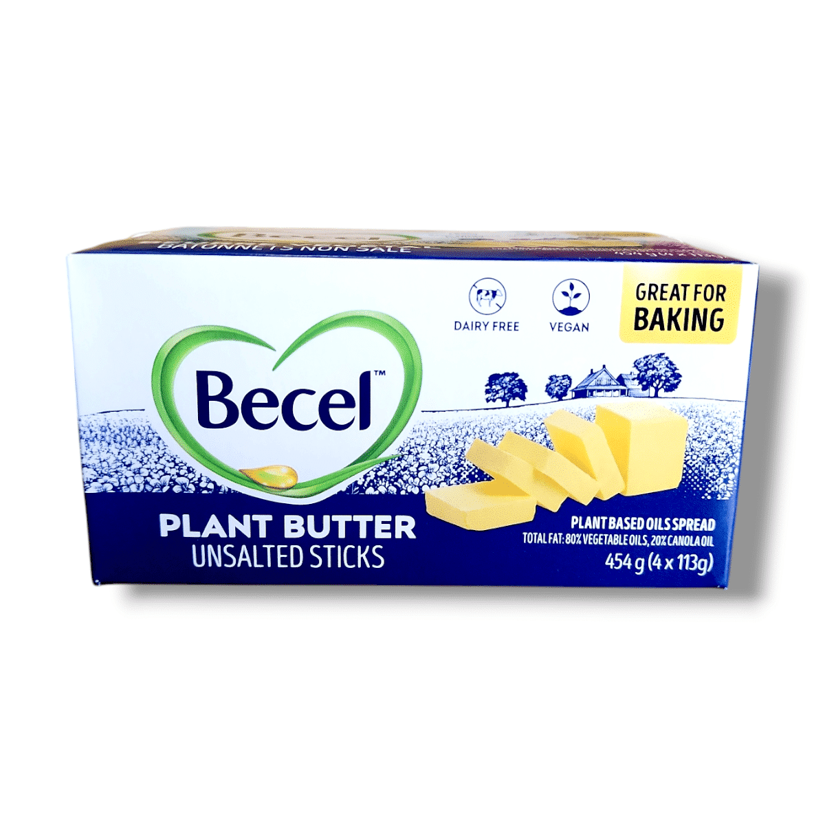 Becel Unsalted Sticks Plant-Based (454g)
