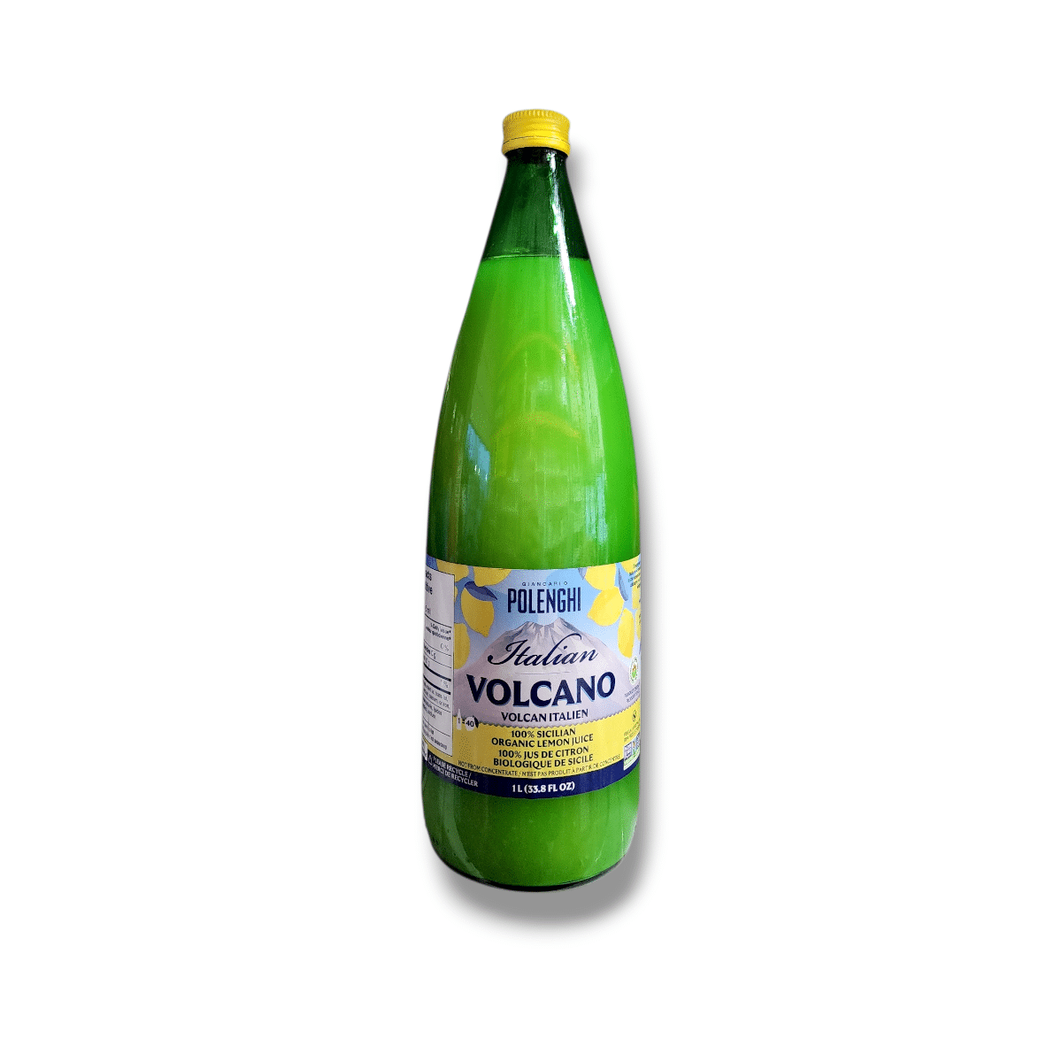 Polenghi Italian Volcano Organic Lemon Juice (1L)