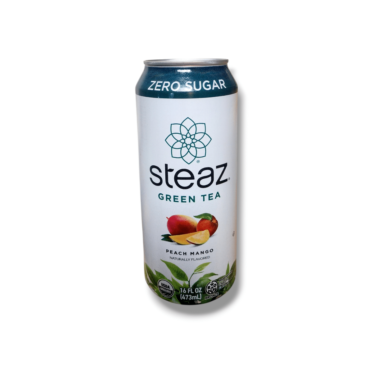 Steaz Green Tea Peach Mango (473mL)