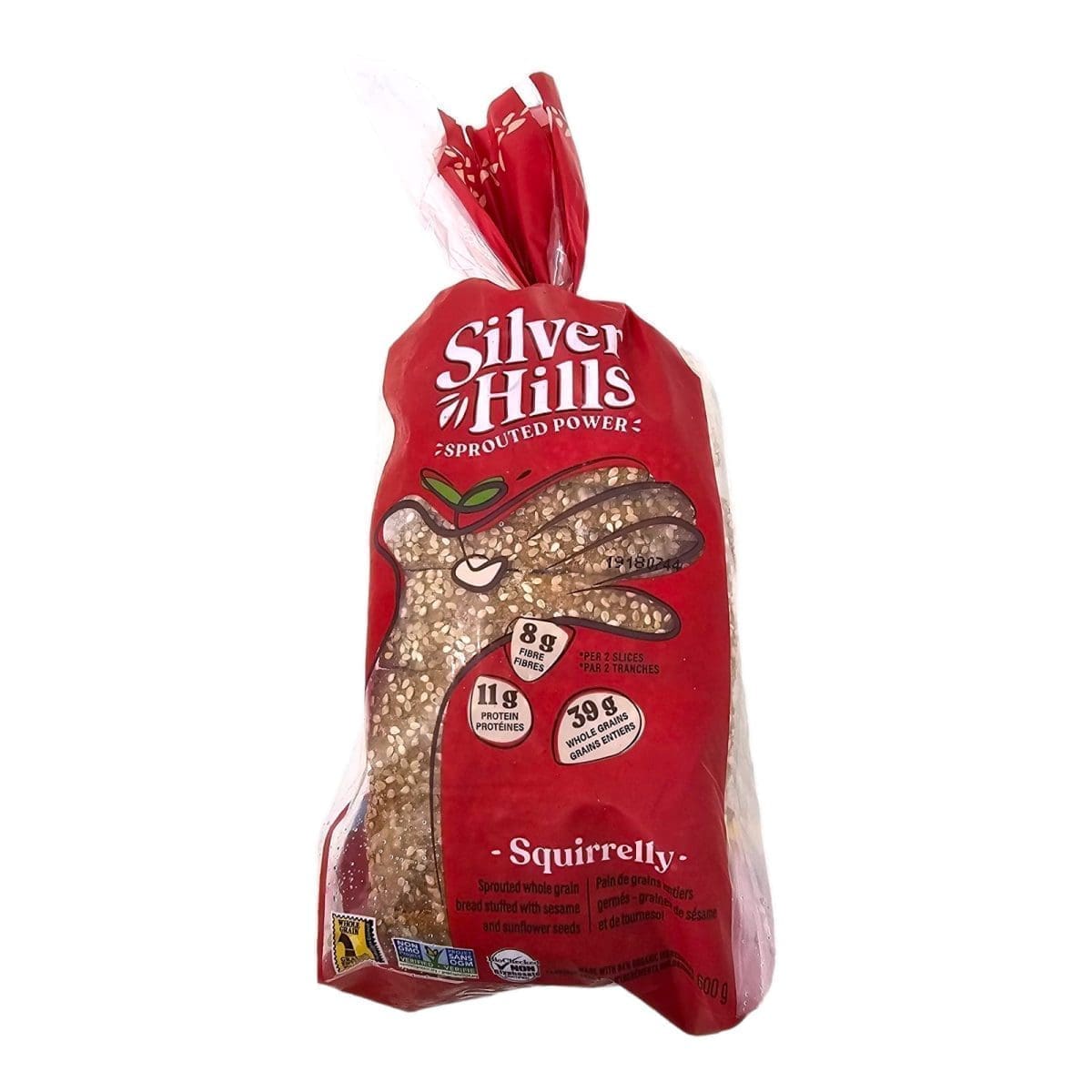 Silver Hills Sprouted Power Squirrelly (600g)