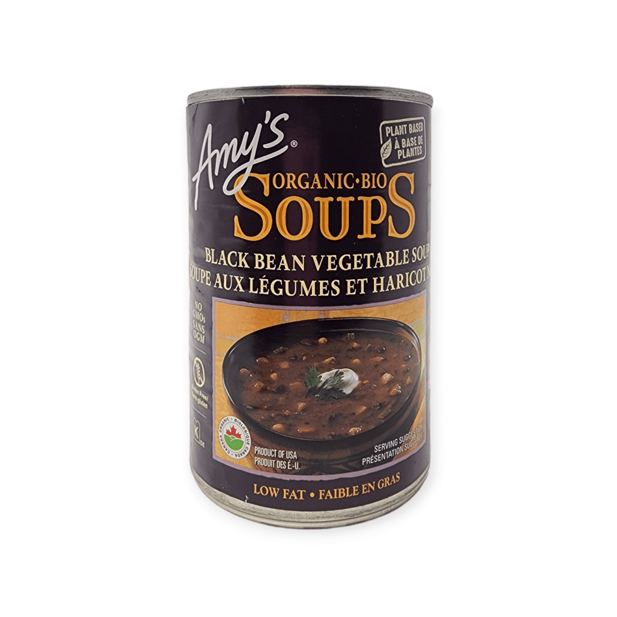 Amy's Organic Soups Black Bean Vegetable (398mL)