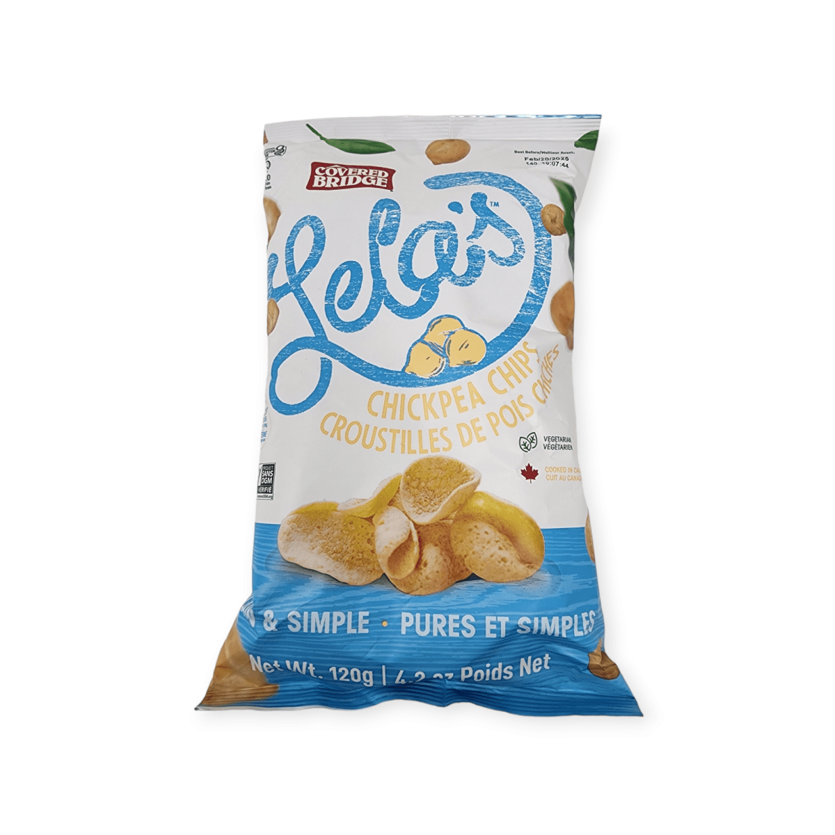 Covered Bridge Lela's Chickpea Chips (120g)