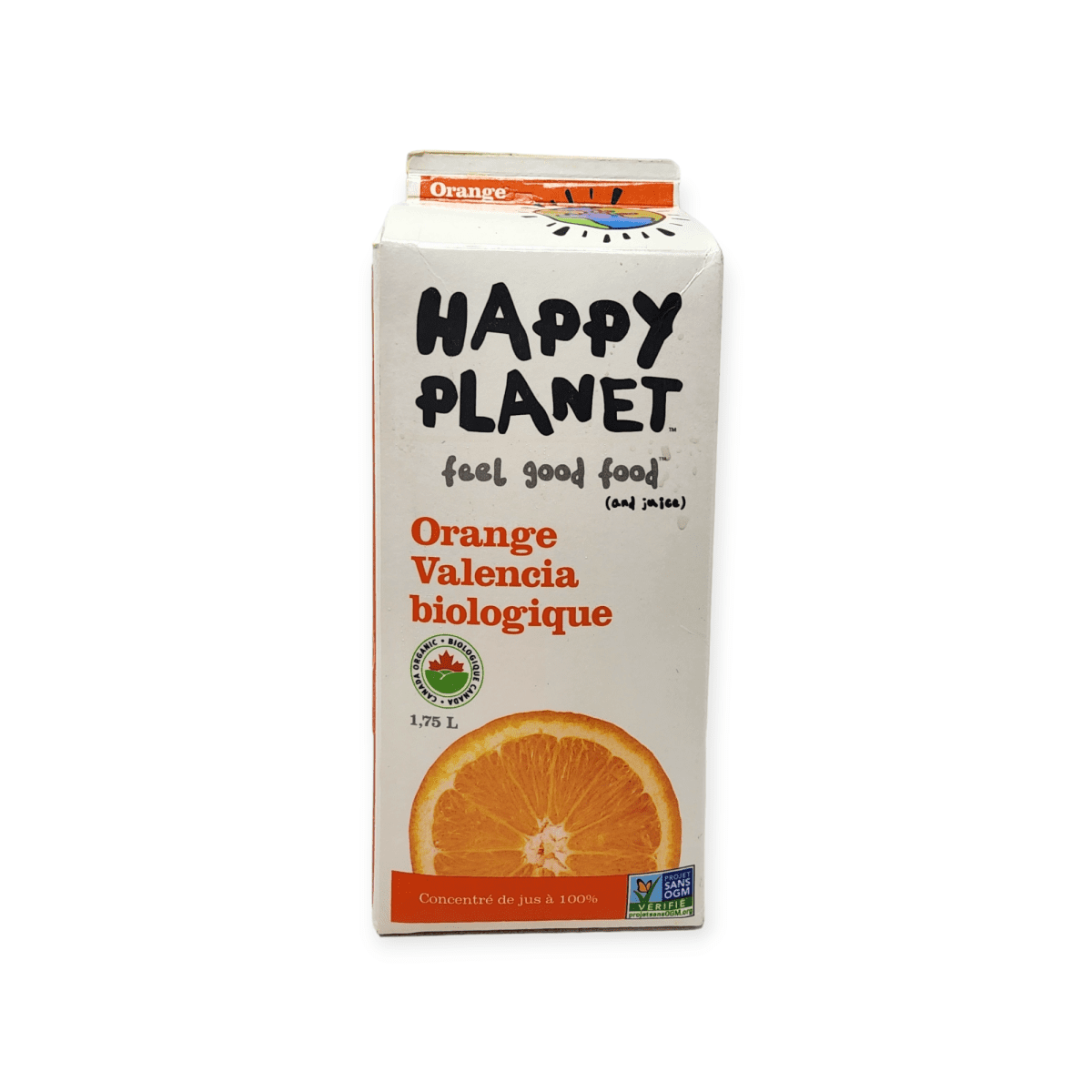 Happy Planet Organic Valencia Orange (1.75L)