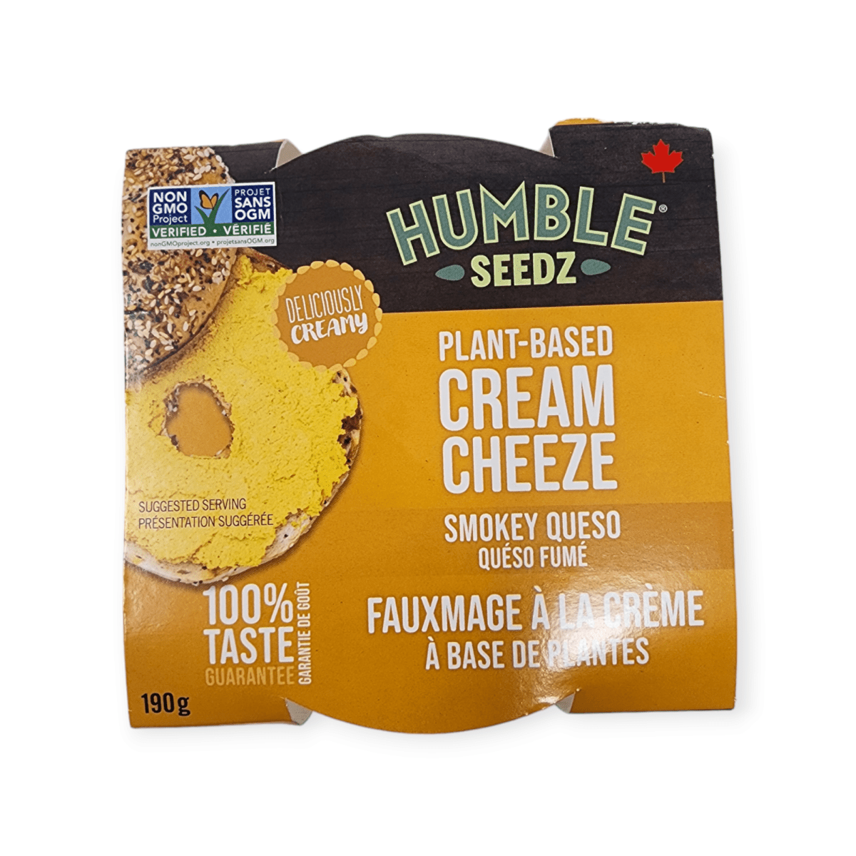 Humble Seedz Plant-Based Cream Cheeze Smokey Queso (190g)