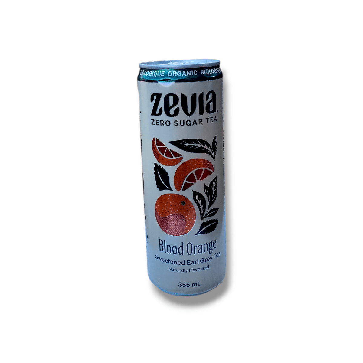 Zevia Organic Tea Sweetened Earl Grey Blood Orange (355mL)