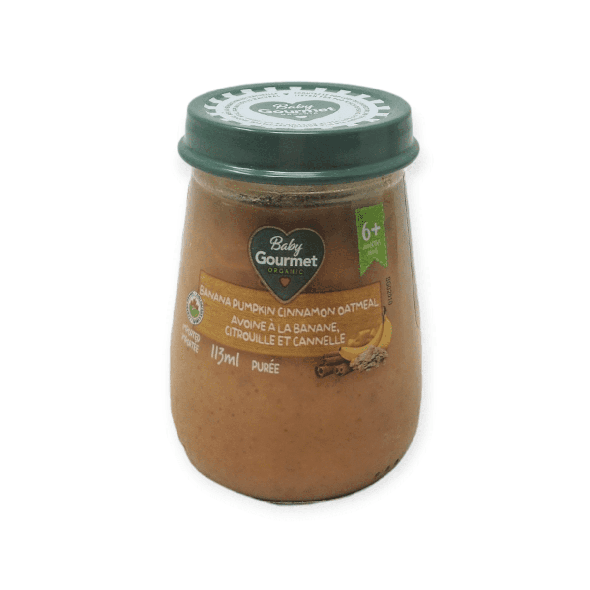Baby Gourmet Oatmeal Banana Pumpkin Cinnamon Oatmeal (113mL)