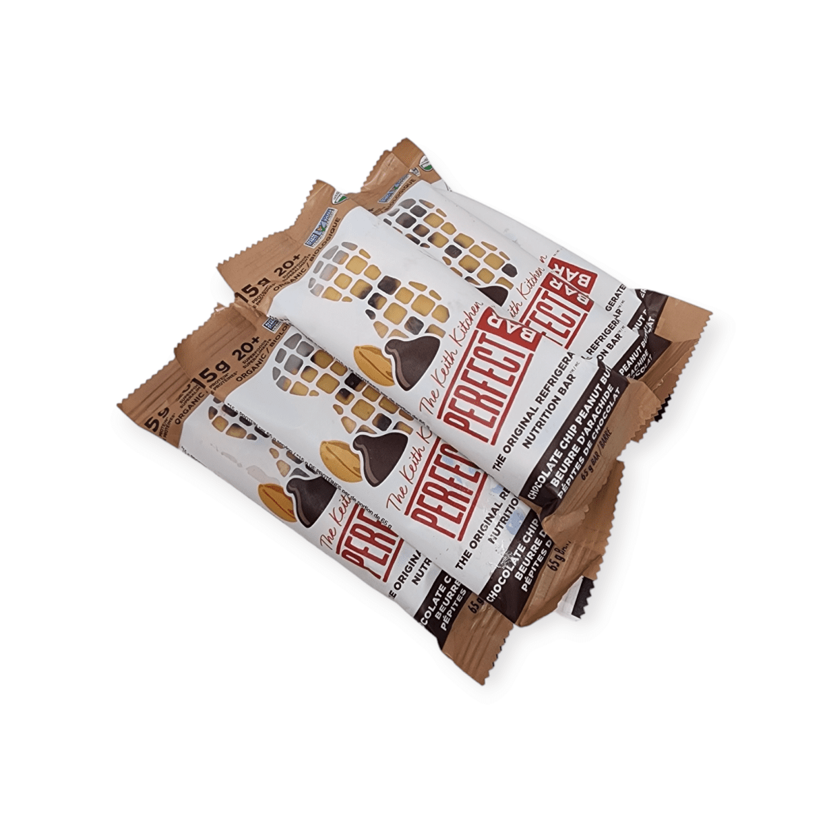 The Keith Kitchen Perfect Bar Chocolate Chip Peanut Butter (65g)