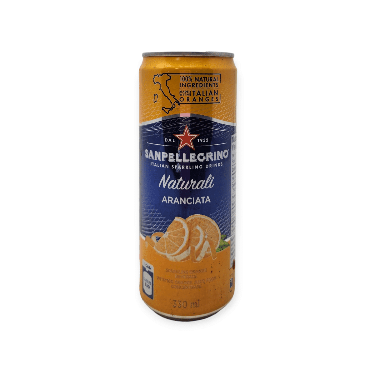 Sanpellegrino Naturali Aranciata Orange (330mL)