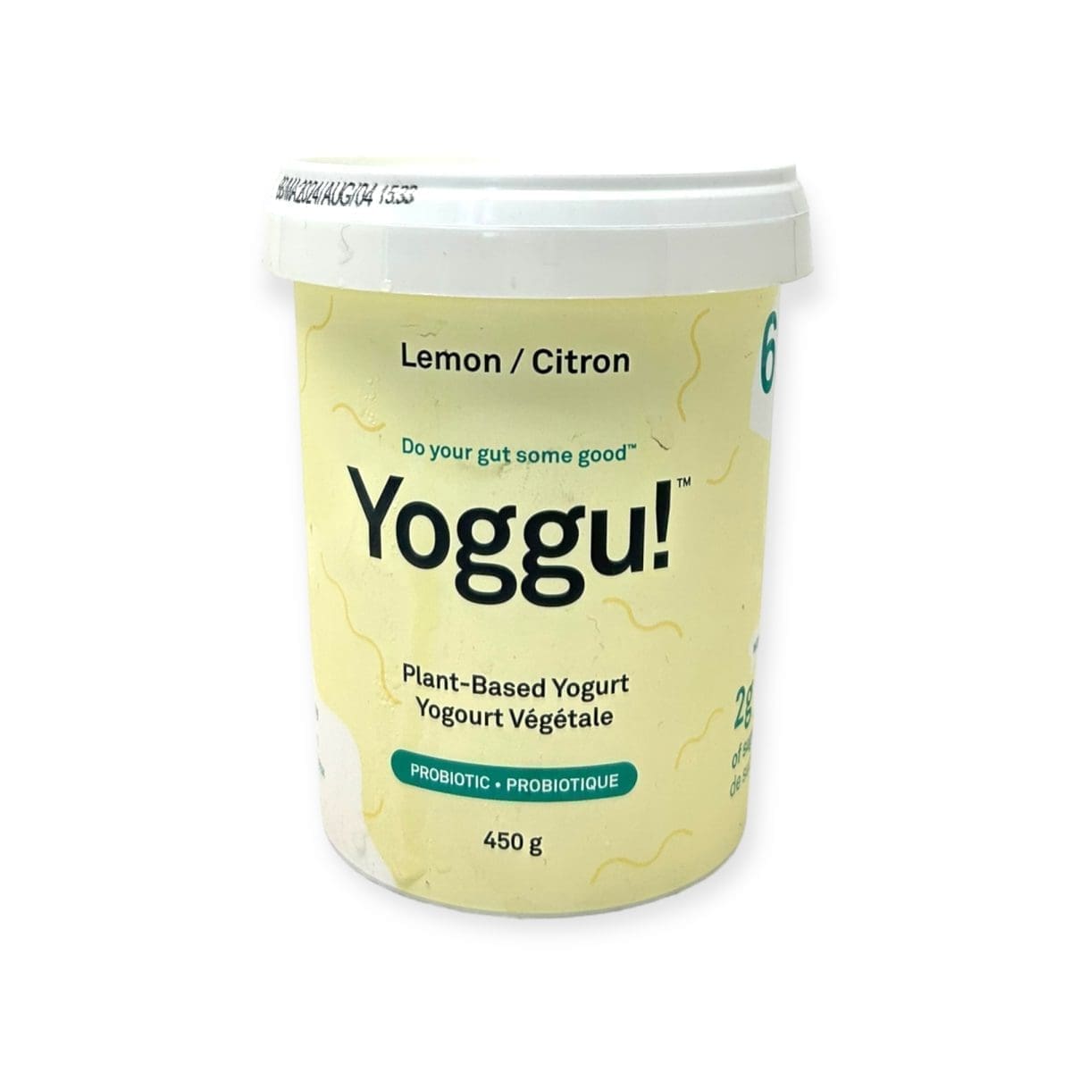 Yoggu Plant-Based Yogurt Lemon (450g)