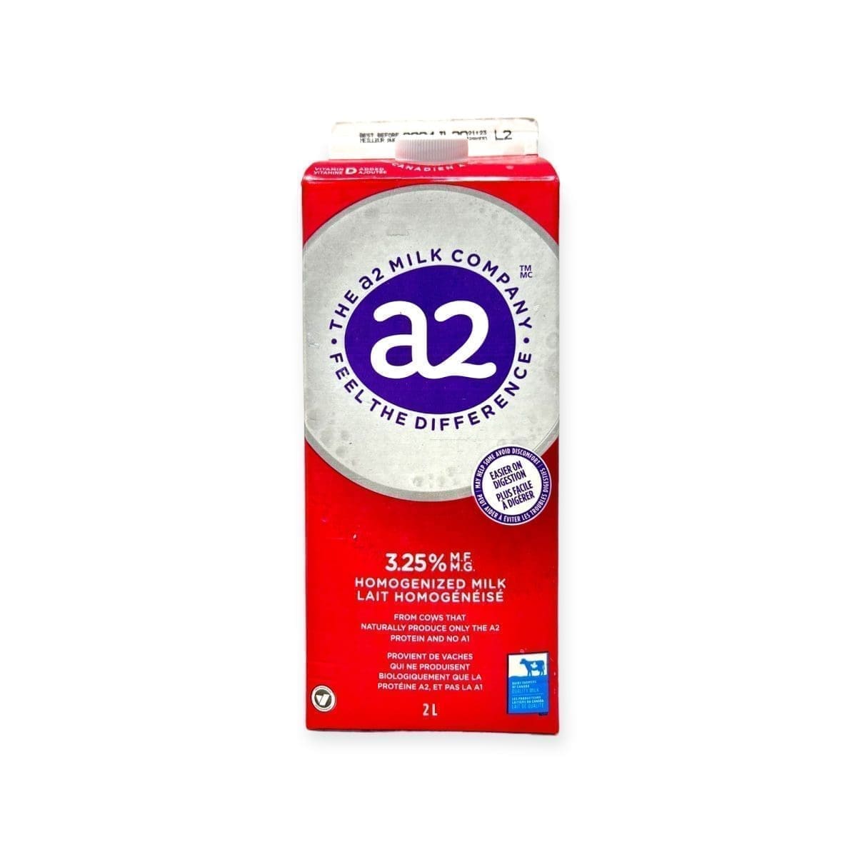 A2 Milk Company 3.25% Homo Milk (2L)