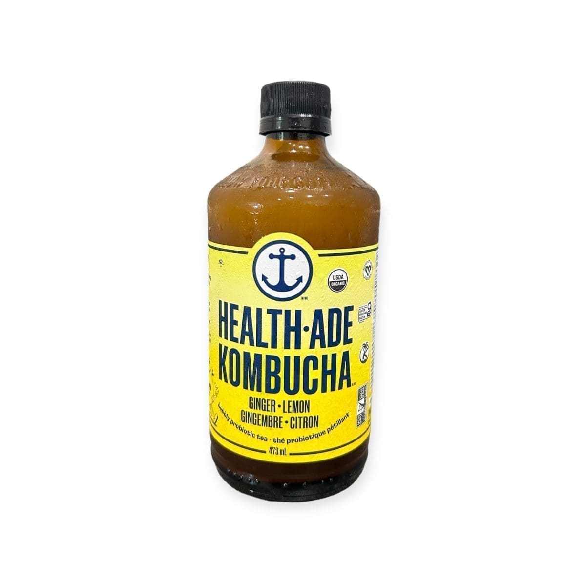 Health-Ade Kombucha Ginger &amp; Lemon (473mL)