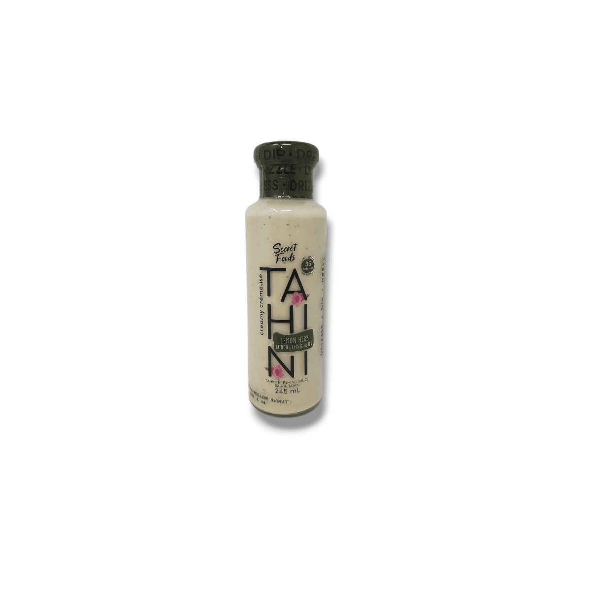 Secret Foods Tahini Lemon Herb (245mL)