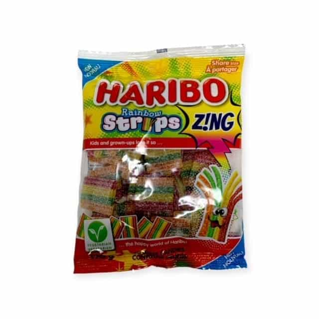 Haribo Rainbow Strips (170g)