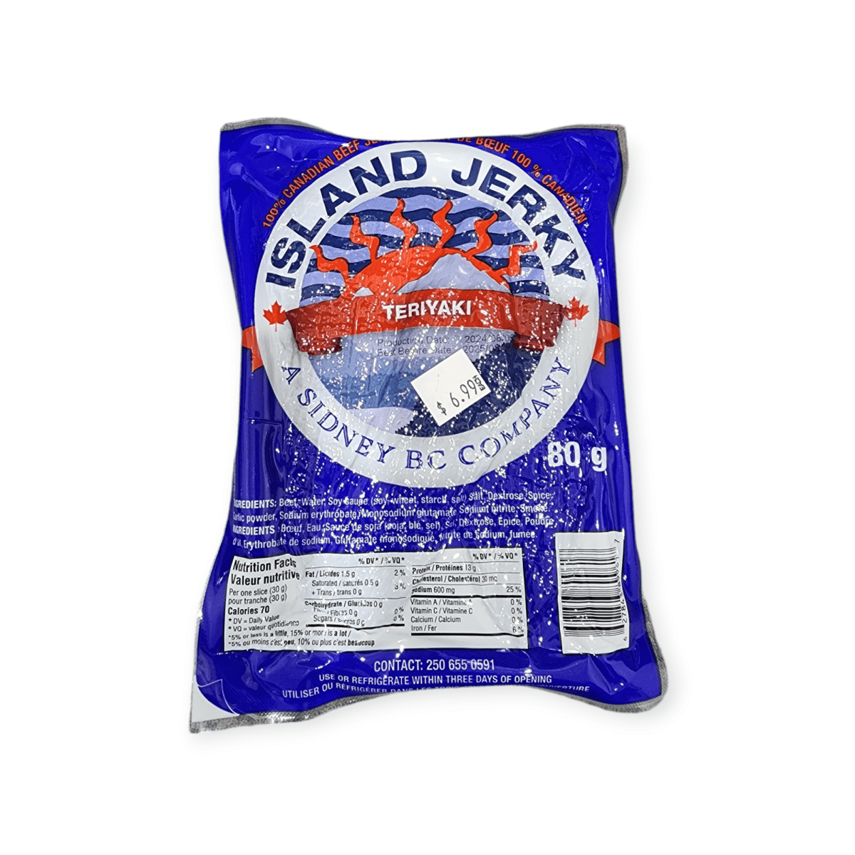 Island Jerky Teriyaki (80g)