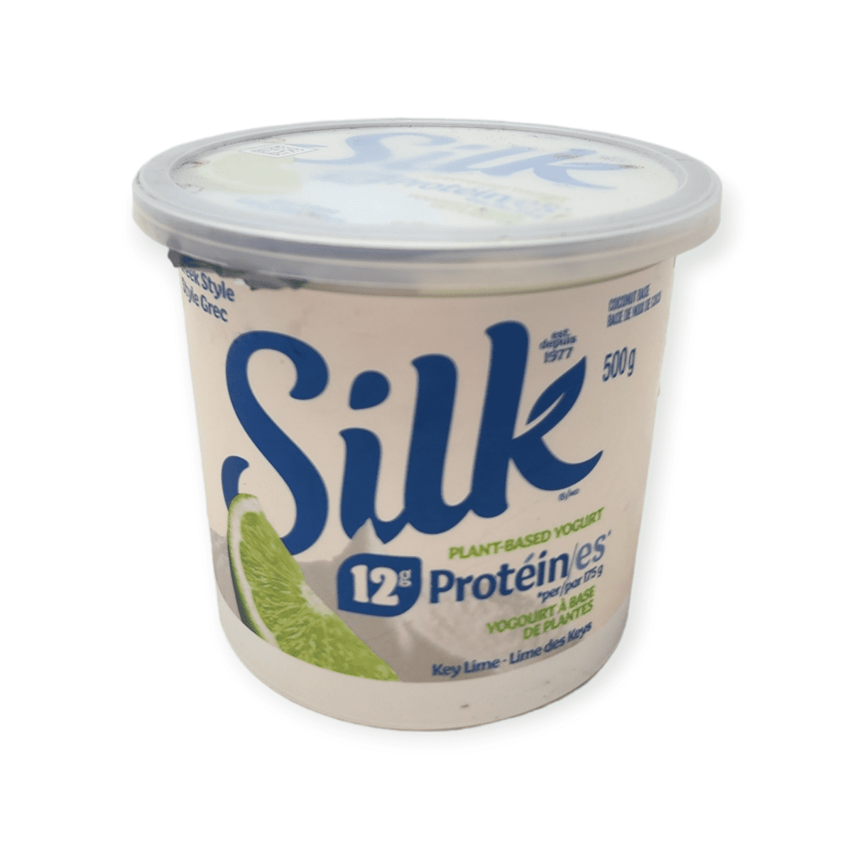 Silk Plant-Based Yogurt 12g protein Key Lime (500g)
