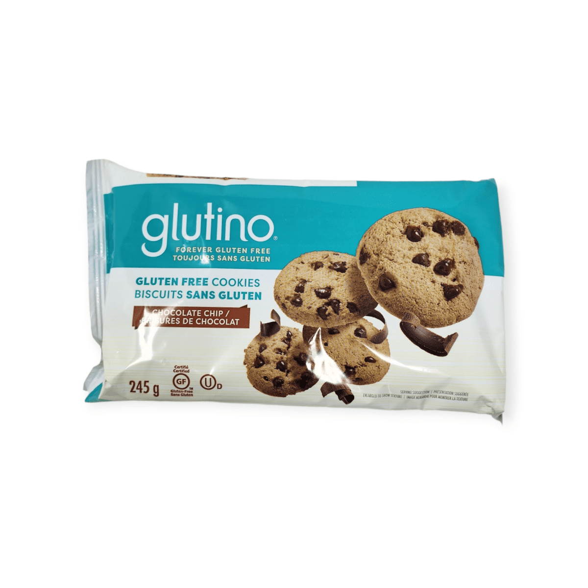 Glutino Gluten Free Cookies Chocolate Chip (245g)