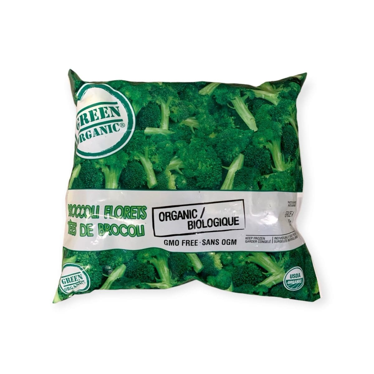 Green Organic Broccoli Florets (500g)