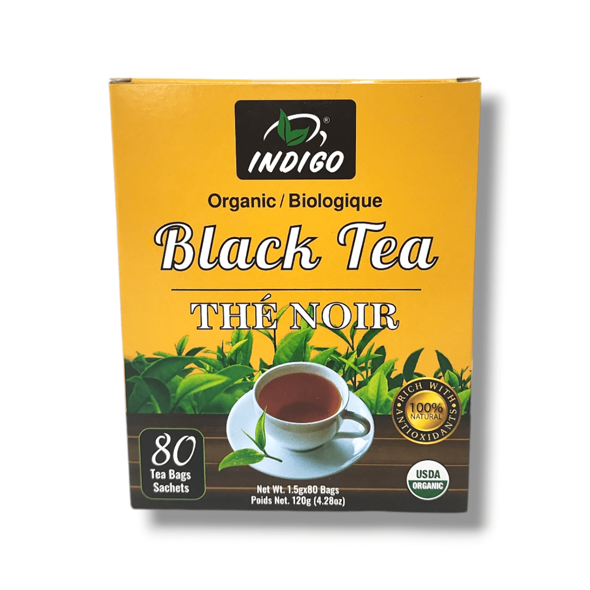 Indigo Organic Black Tea(80 tea bags x 120g)