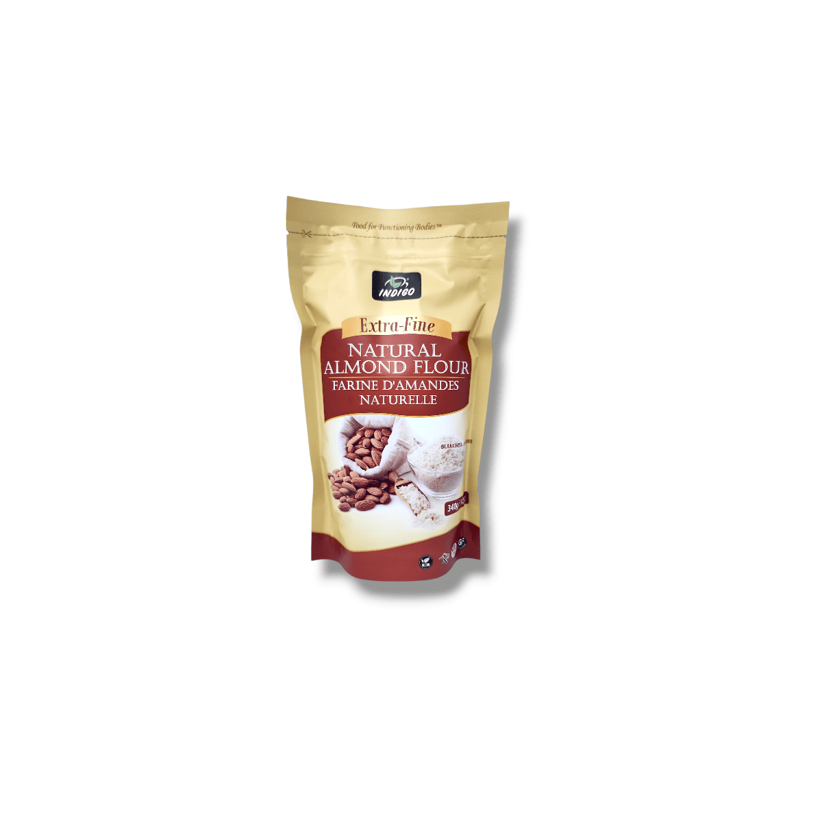 Indigo Organic Extra-Fine Natural Almond Flour (340g)