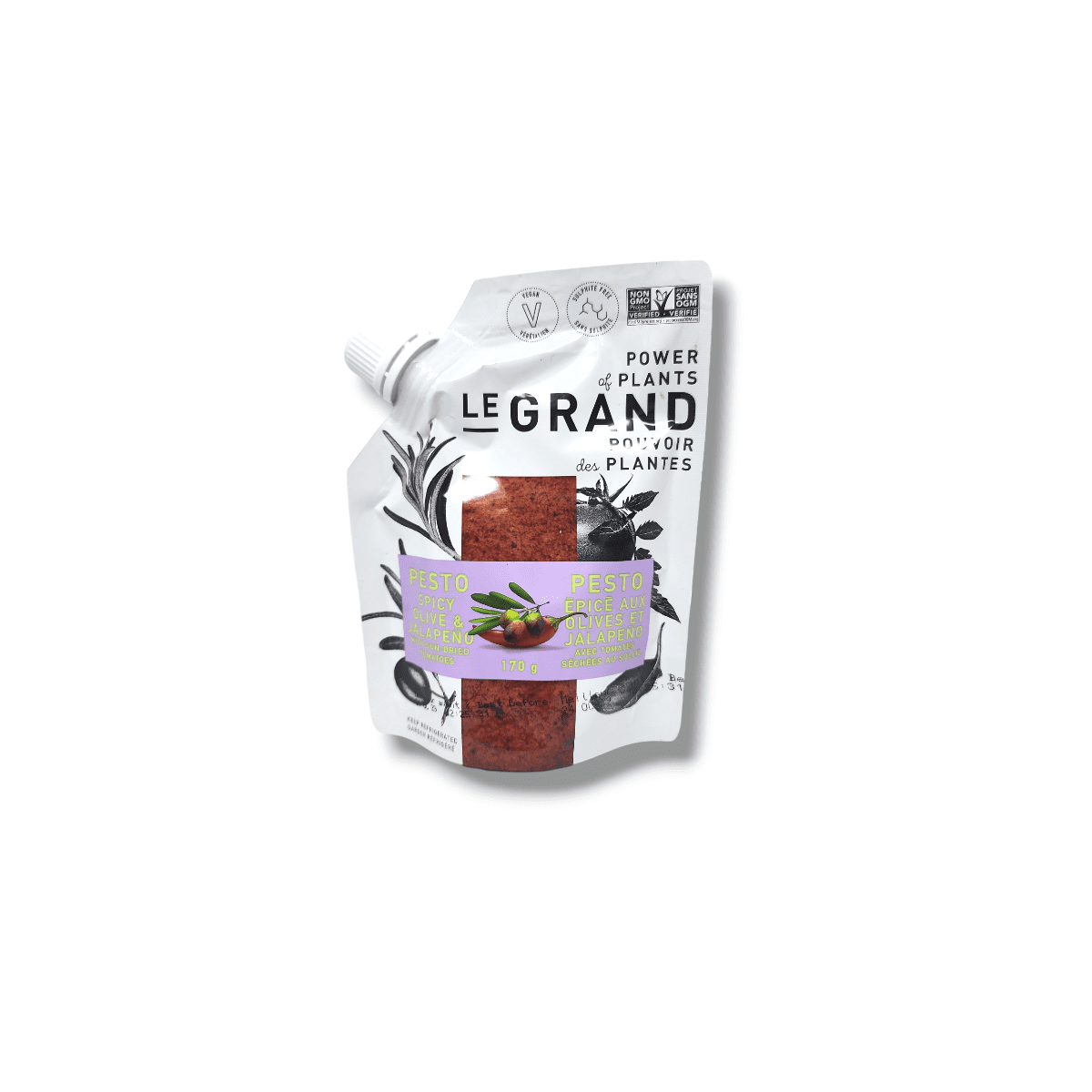 Le Grand Pesto Spicy Olive &amp; Jalapeno (170g)