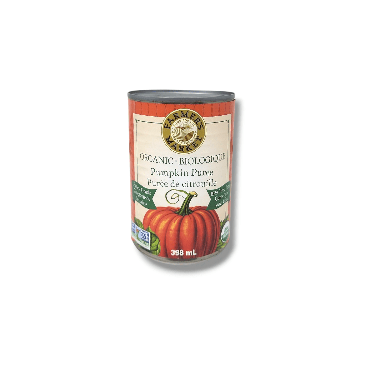 Farmer’s Market Organic Pumpkin Puree (398mL)