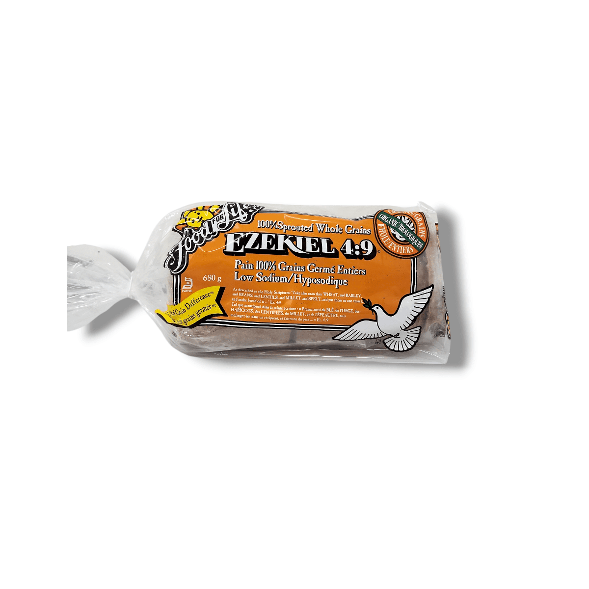 Food For Life Ezekiel 4:9 100% Sprouted Whole Grains Toast Low Sodium (680g)