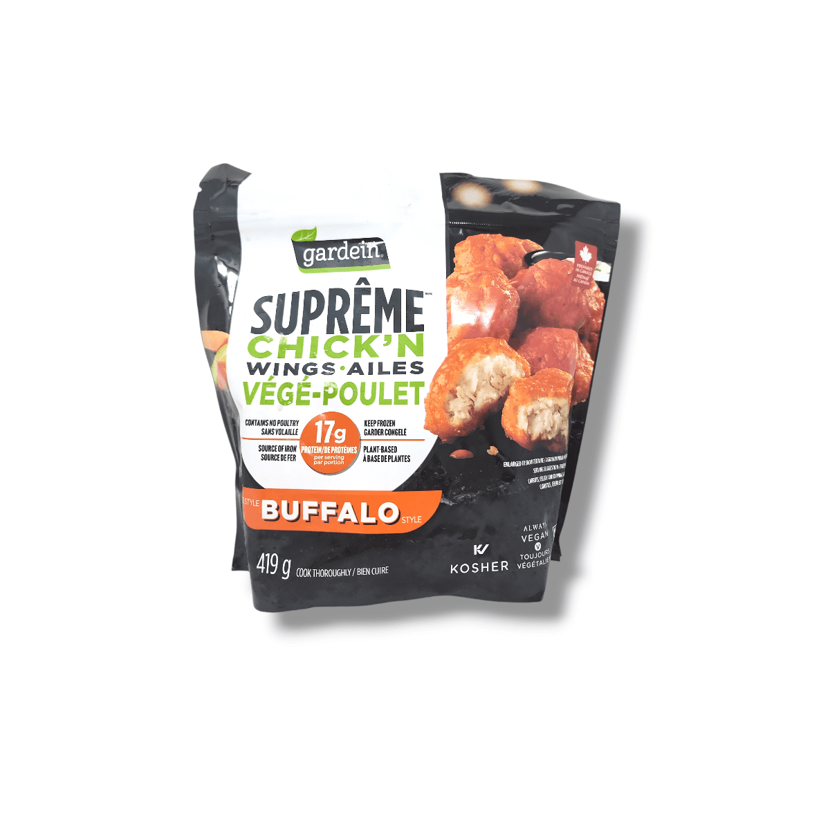 Gardein Supreme Chick’n Wings Buffalo Style (419g)