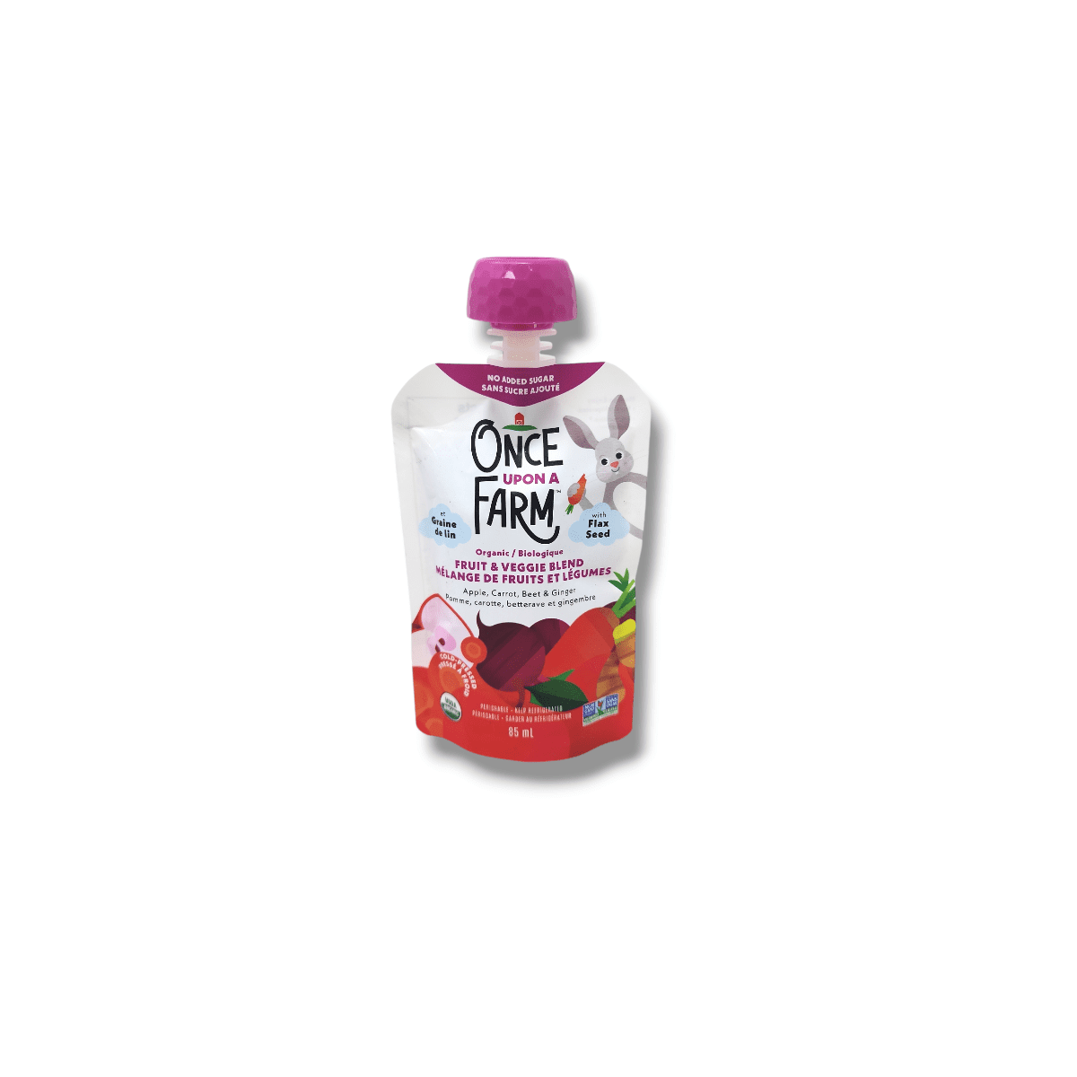 Once Upon A Farm Apple, Carrot, Beet &amp; Ginger (85mL)