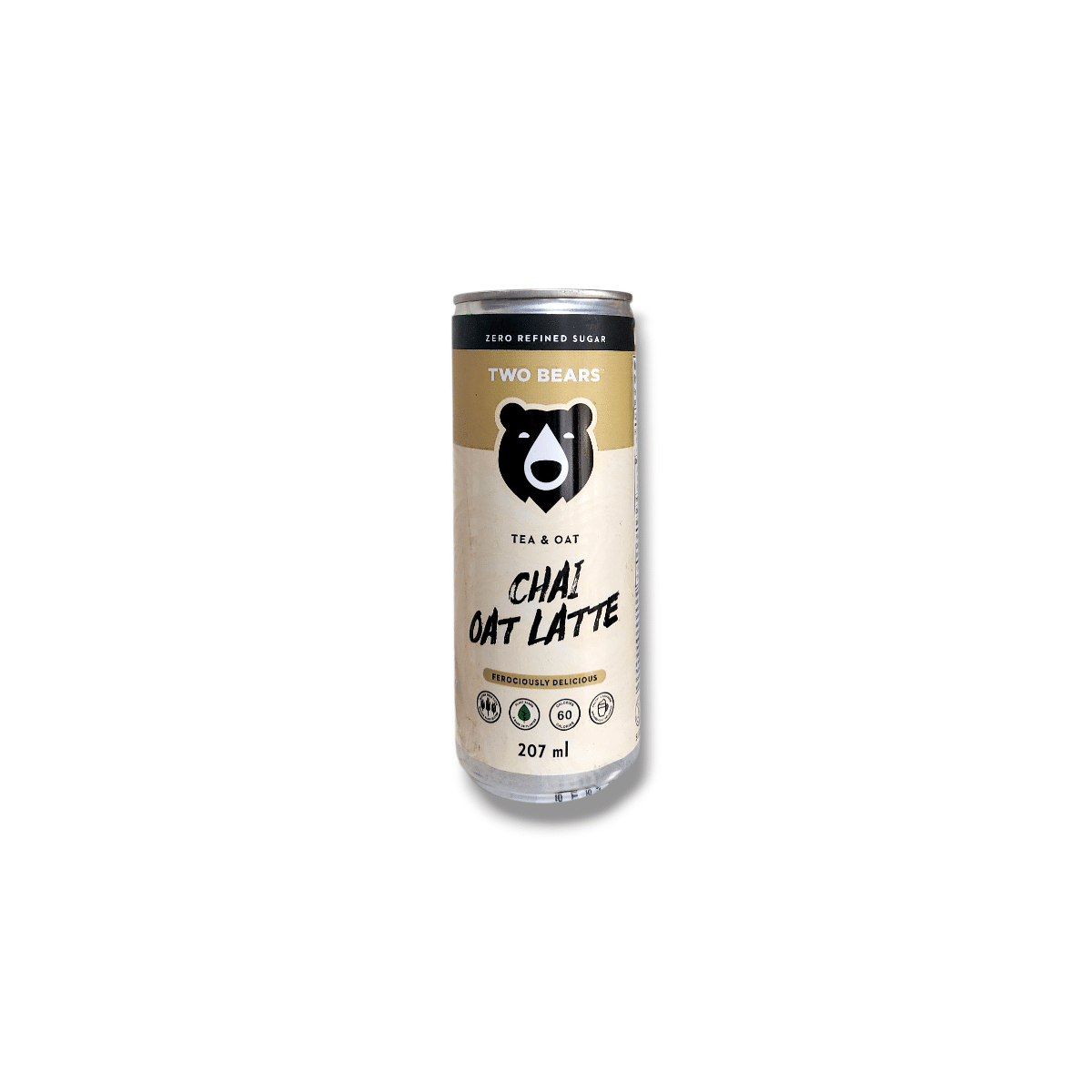 Two Bears Frothed Chai Tea Oat Latte (207ML)