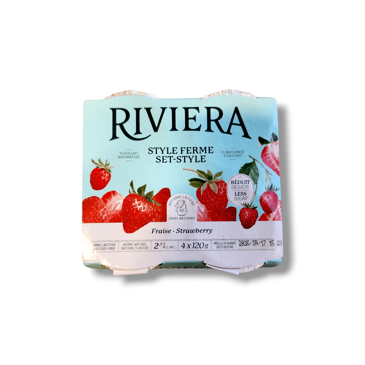 Maison Riviera Strawberry (4x120g)