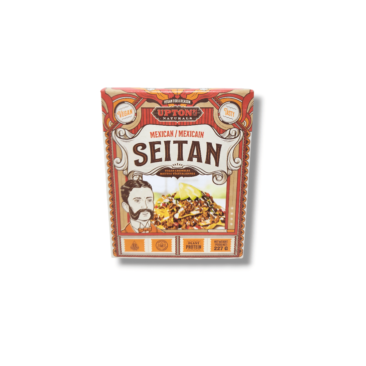 Upton’s Naturals Mexican Seitan Vegan Crumbles (227g)