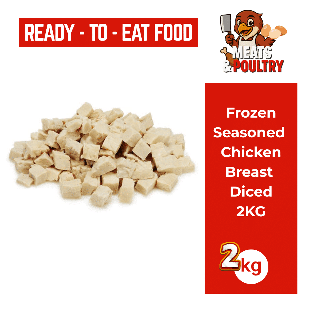 Frozen Chicken Breast Diced (2kg)