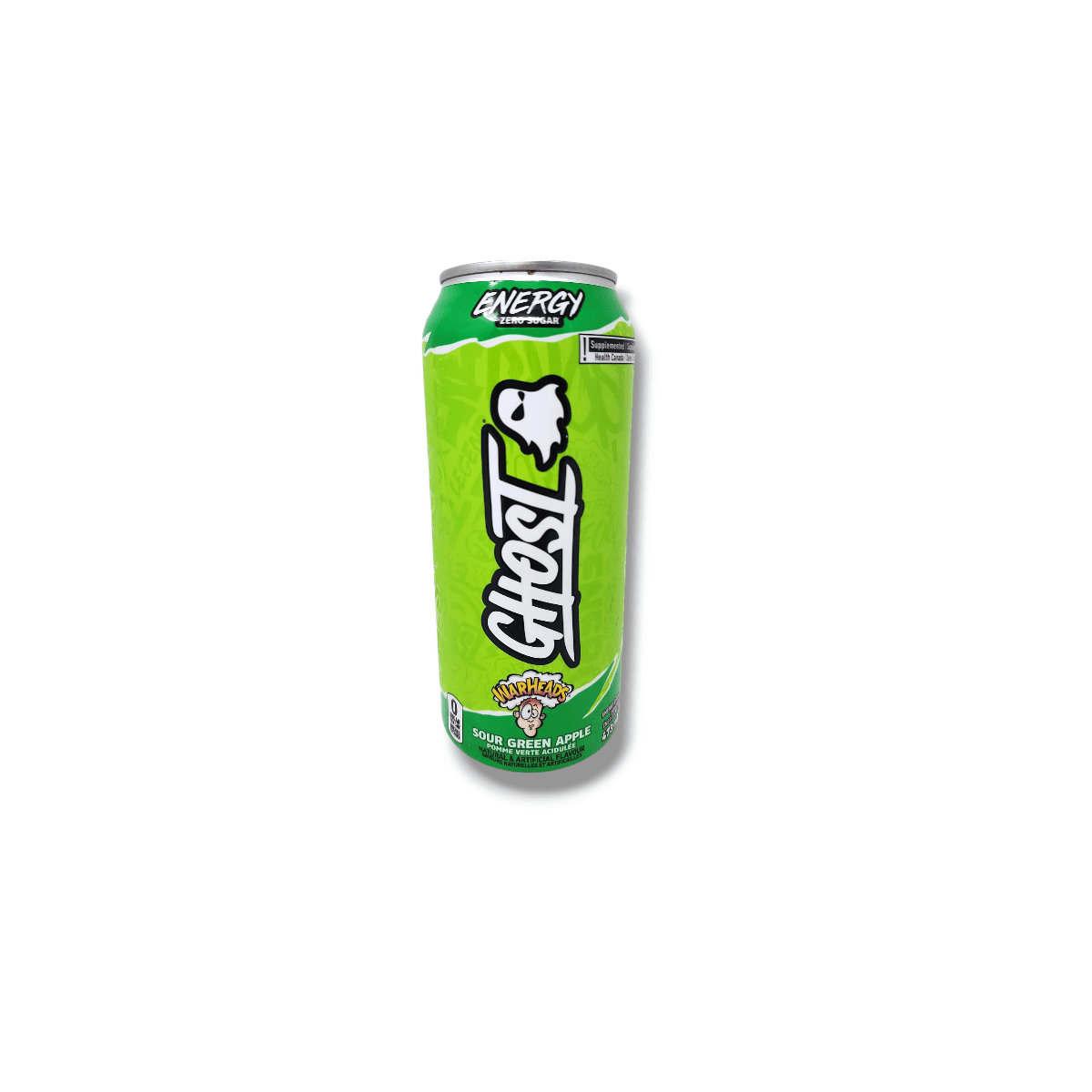 Ghost Energy Warheads Sour Green Apple (473mL)