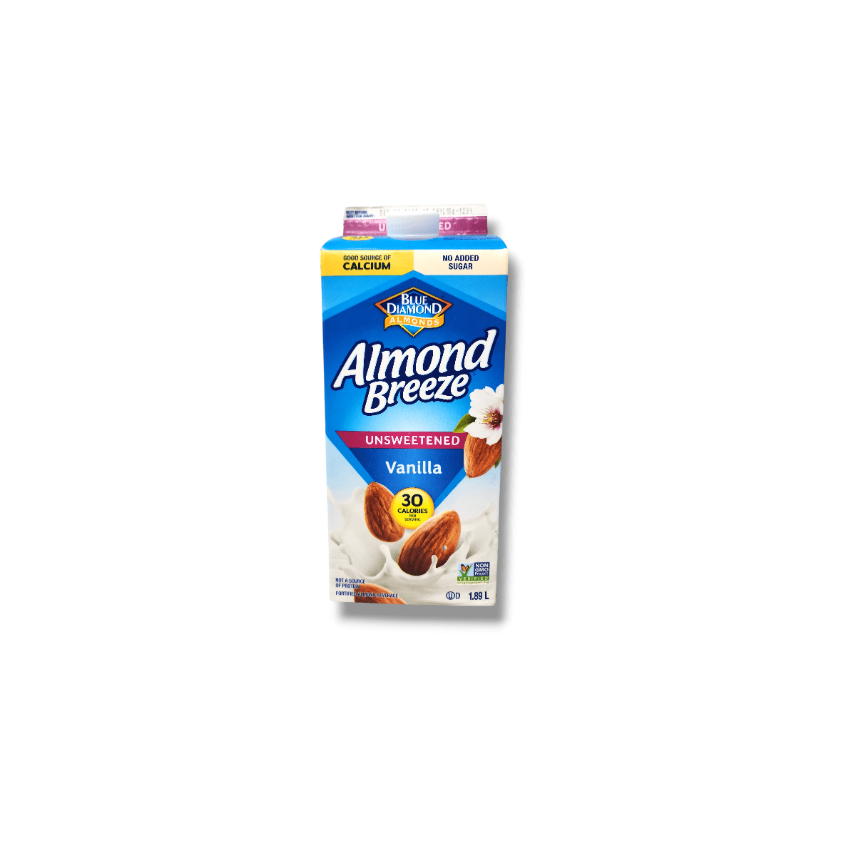 Almond Breeze Unsweetened Vanilla (1.89L)