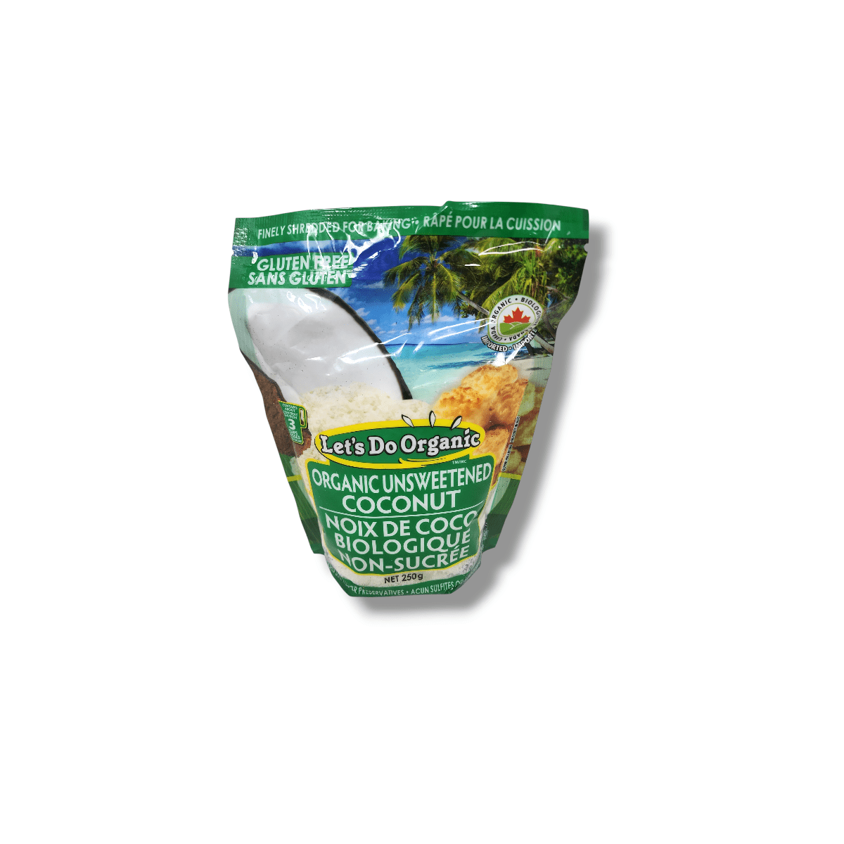 Let’s Do Organic Unsweetened Coconut Finely Shredded (250g)