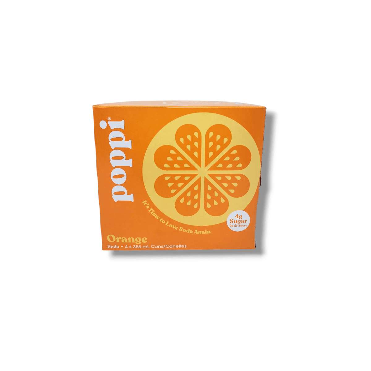 Poppi Orange Soda (4x355mL)