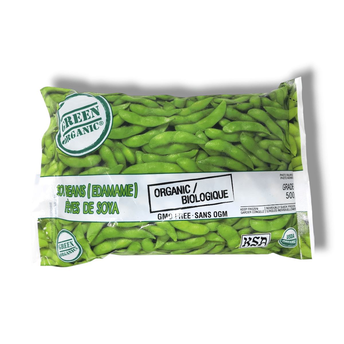 Green Organic Soy Beans (500g)